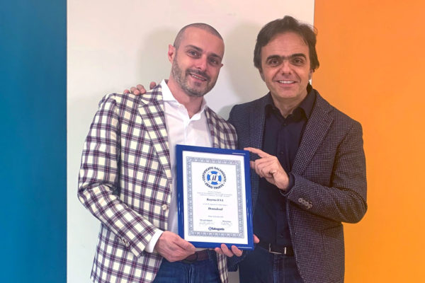 Max Calore con il Bollino del Salvagente