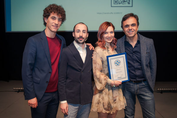 Andrea Zuliani con il Bollino del Salvagente