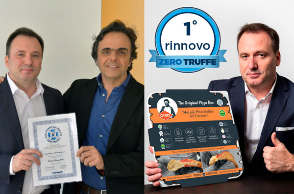 Mario Menzio con il Bollino del Salvagente